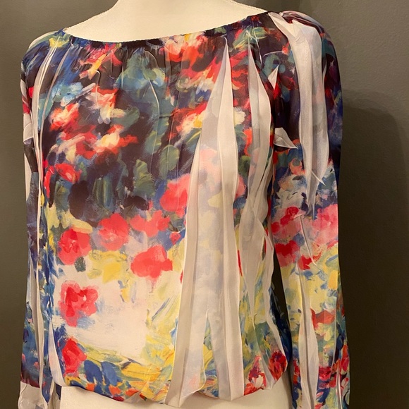 Colored blouse - Picture 2 of 5